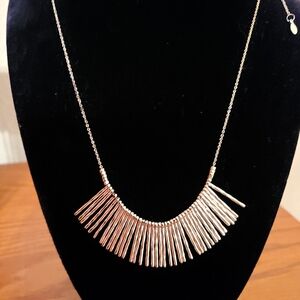 Gorjana Kylie fan silver Necklace